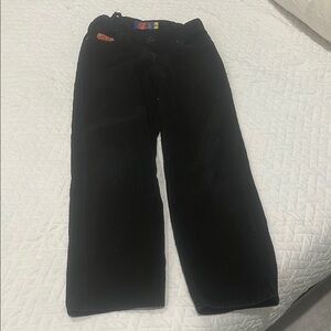 Empyre Black Straight-Leg Casual Bottoms